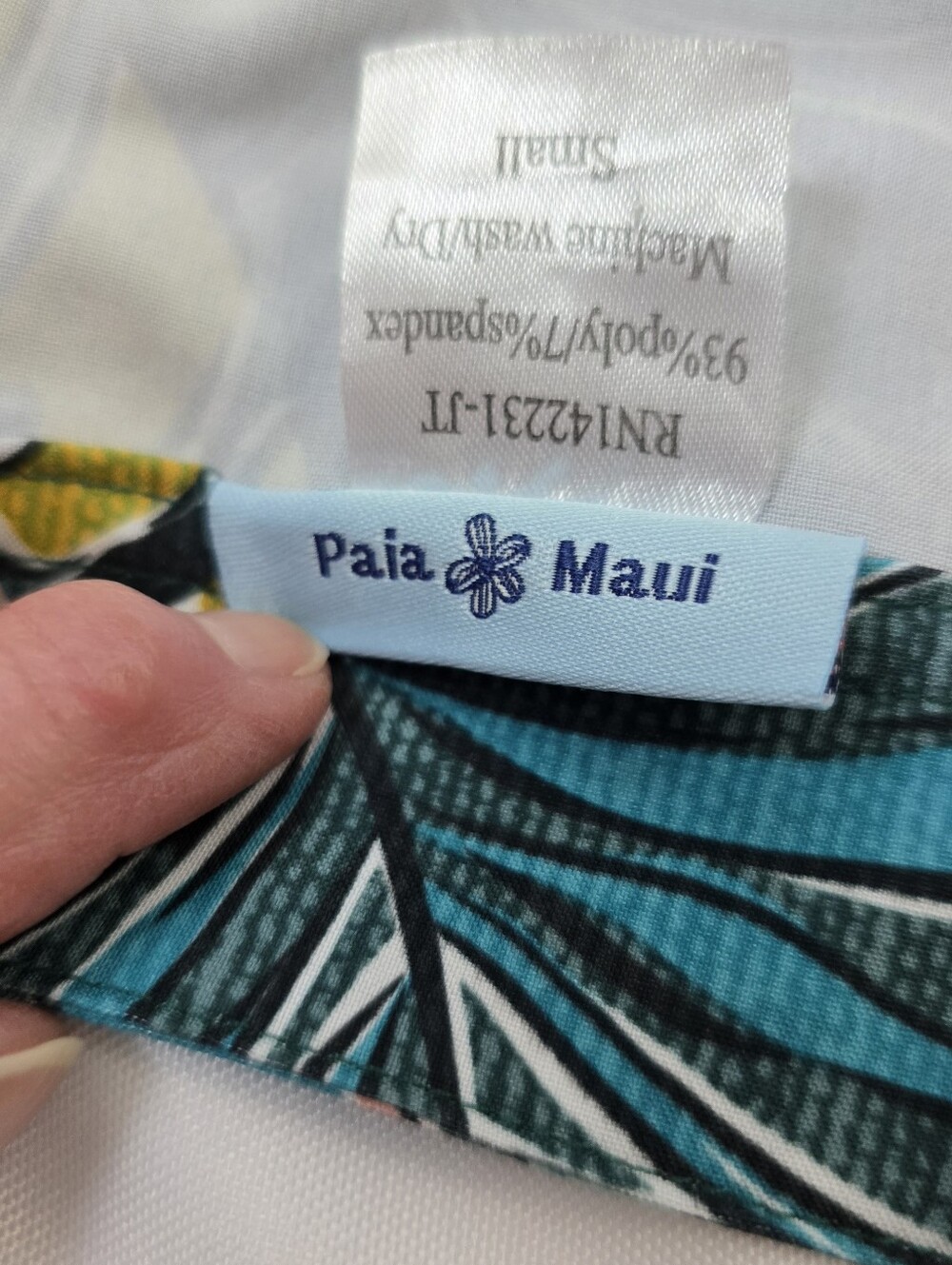 RipSkirt Hawaii Paia Maui Tropical Wrap Skirt Small Beach Resort Vacation Aloha - Picture 8 of 14